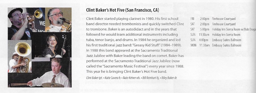 Clint Baker's Hot 5